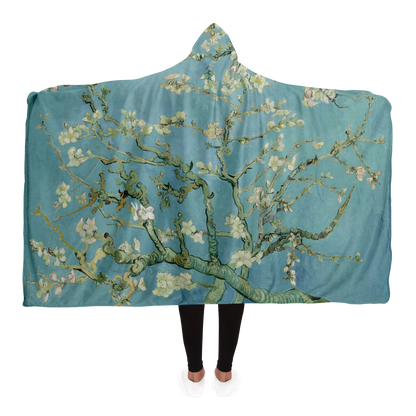 Van Gogh’s Almond Blossom, 1890 - Hooded Blanket