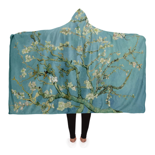 Van Gogh’s Almond Blossom, 1890 - Hooded Blanket